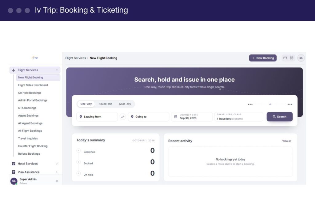 IvTrip-Travel-Software