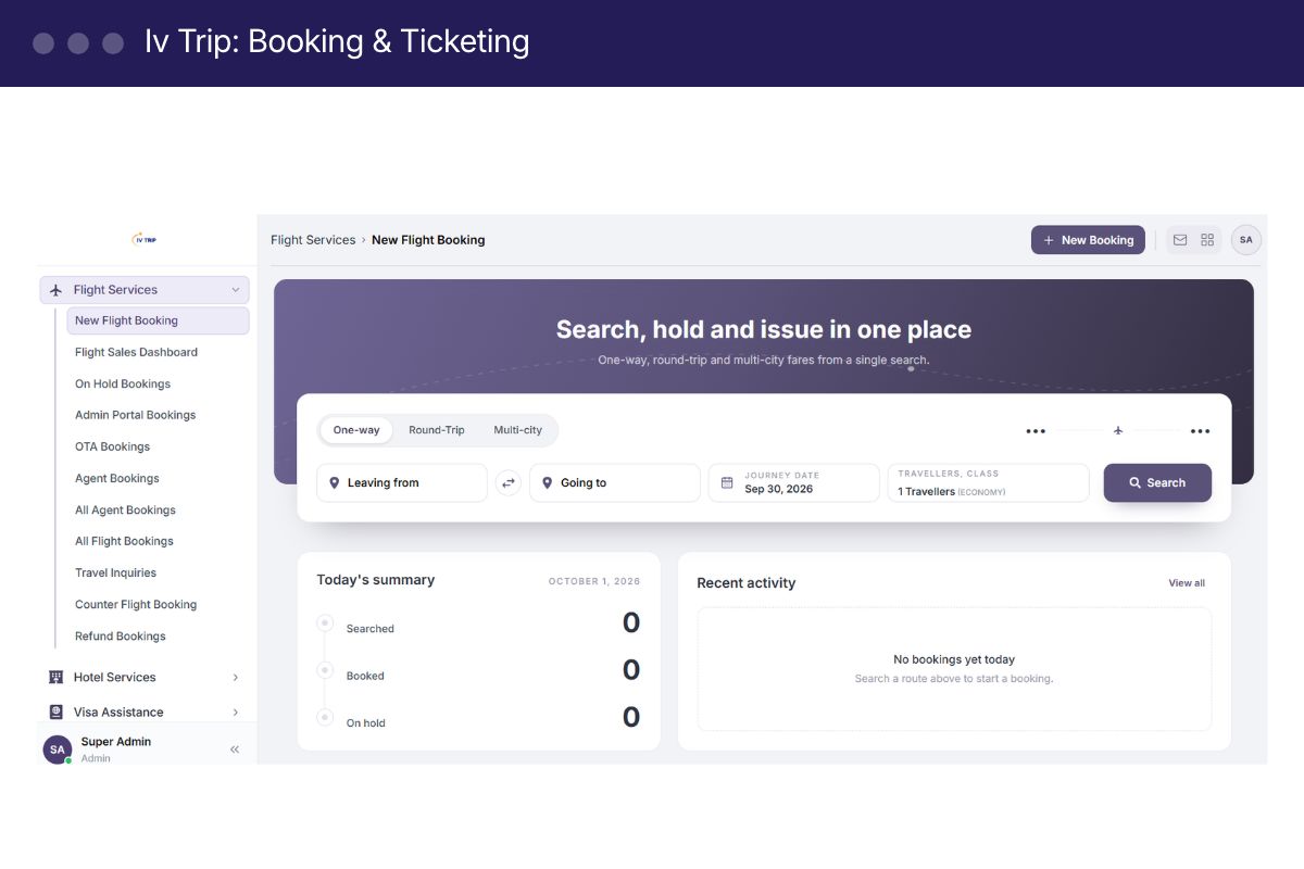 IvTrip-Travel-Software